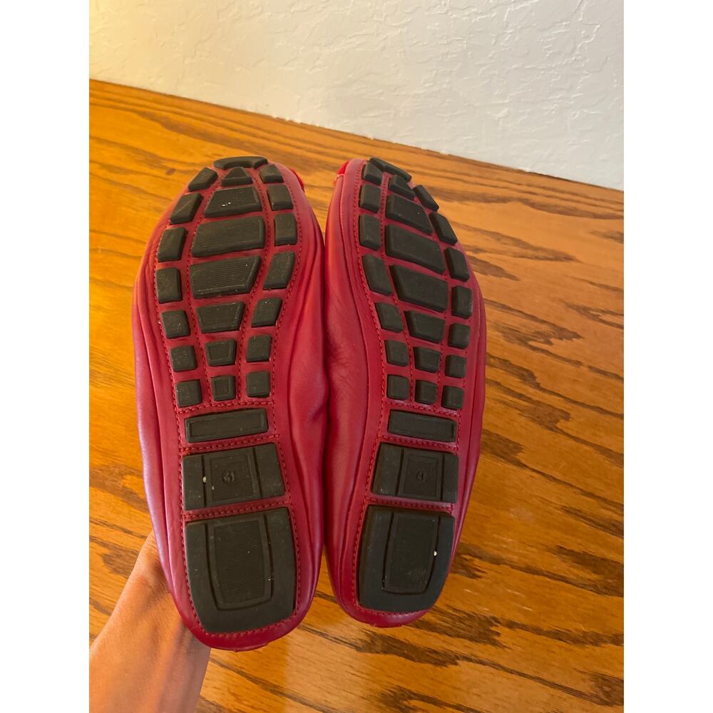 MADISON.MAISON contrast-toe wrinkled ballet flats size 41 (9.5) - Picture 6 of 8